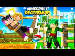 EXTREME MINECRAFT DEATHSWAP CHALLENGE😱