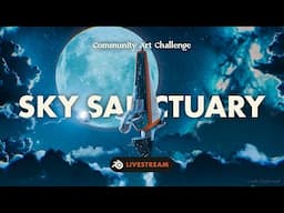🔴 Critiquing the Sky Sanctuary Blender Challenge