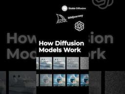 How #diffusionmodels work #aimodels  #shorts #imagegeneration #stablediffusion #midjourney #chatgpt