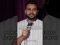 Mere parents ko to ye pata hi nahi.    #standupcomedy #comedy #standup #standupcomedian