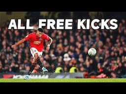 I found all of Marcus Rashford's free kicks