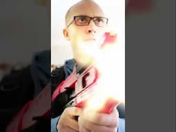 How did Aaron create this modded Nerf blaster?