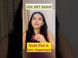 UGC NET Exam Study Plan very Important
