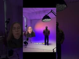 Lighting Breakdown: Creating Gradient Backdrops #studiophotography