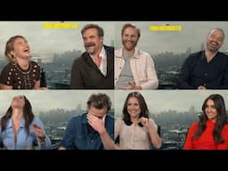 THUNDERBOLTS* Interview | Florence Pugh, Sebastian Stan, David Harbour, Lewis Pullman, Wyatt Russell
