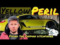 Is this smashed up Speed Yellow Cayman S a lemon or can it be saved?