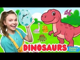 Dinosaurs for Kids | Toddler Learning: T-Rex Chase & Dino Egg Surprise | Learning Video for Toddlers