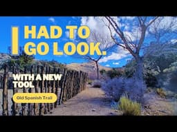 Detecting An Old Spanish Hidden Wagon Trail : isolated in a Utah desert canyon | Here's What I Found