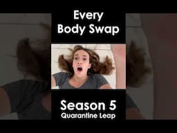 Every Body Swap from season 5 of Quarantine Leap. (Gender Bender, Switching Bodies) #bodyswap  #m2f