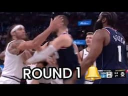 Full Fight James Harden Aaron Gordon