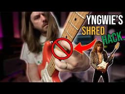 Yngwie's Simple Shred Trick (Actually) Is Different From The Rest.