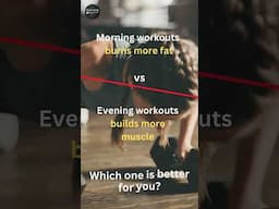 Best Time to Exercise
