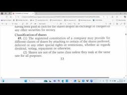 COMPANY LAW IN GHANA- CORPORATE FINANCE- SHARES ( 3) - Classification of Shares and Their Rights