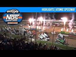 World of Outlaws NOS Energy Drink Sprint Cars | Atomic Speedway | May 26, 2025 | HIGHLIGHTS
