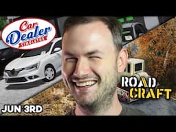 Checking out Car Dealer Simulator & more RoadCraft!