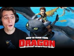 How to Train Your Dragon (2010) Movie REACTION!! *FIRST TIME WATCHING*
