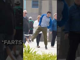 when the fart gets STUCK! 😲😂 #shorts #funny #fartprank