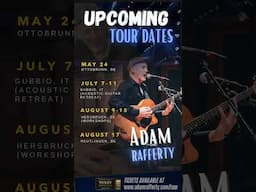New Tour Dates Just Dropped! - Adam Rafferty