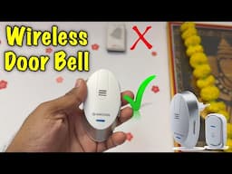 Best Doorbell Anchor Wireless Doorbell for Home 120 Meter Range | Doorbell For Home Smart Gadgets