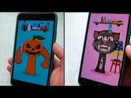 Oh no! HELP Talking Tom and UDIN DIN DIN DUN Incredibox Sprunki#sprunki #incredibox