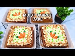 Moist Carrot Cake Recipe na Pang Negosyo