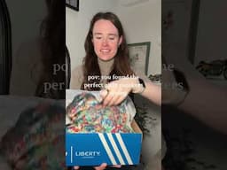 These are the Adidas x Liberty London Gazelles and may be the cutest spring sneakers I’ve ever seen