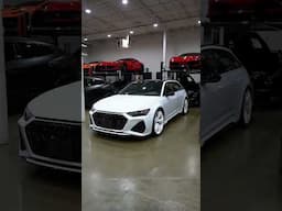 Check out this all-white build equipped with 1016 Industries #BodyKit! #audi #audiquattro #rs6