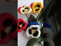 Pansy Mix #Crochet