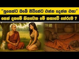 පුසෙක්ට ඔබේ ජිවිතේට එන්න දෙන්න එපා | සෙන් දහමේ කියවෙන මේ කතාවේ තේරුම ? | Control Your Mind