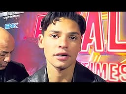 Ryan Garcia RESPONDS to Bill Haney after HEATED CONFRONTATION; tells Conor Benn "SEE A LOT OF HOLES"