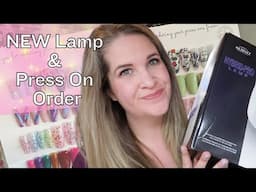 Back in the Studio | Studio Vlog | Creating Press Ons & NEW Lamp!