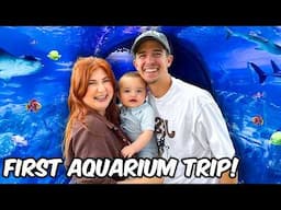 My Baby’s FIRST Trip to the Aquarium! 🐟