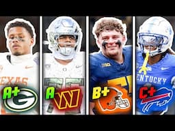Final Grades For All 32 NFL First-Round Picks From The 2025 Draft