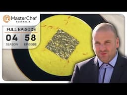 Saffron and Gold Leaf Risotto Perfection | MasterChef Australia