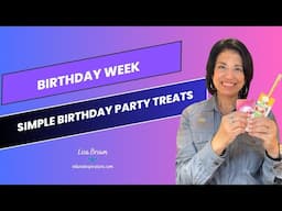 DIY Birthday Treat Bags | Easy Handmade Party Favors