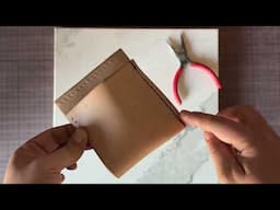 How to Build a Leather Sporran From Our Paper Pattern