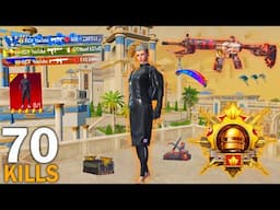 70 Kills🔥 IN 20 MINUTES NEW HARDEST GAMEPLAY 🥵 Pubg mobile