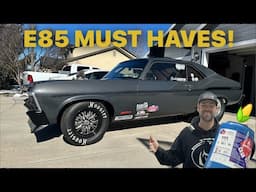 BOOSTED 383ci Small Block Chevy on E85! How to Store and Maintain Your Fuel System!