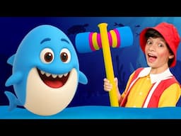 Baby Shark x Surprise Eggs Song - BabyBillion Rhymes