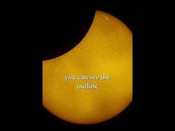 How COOL is That?!?🤯🌚🌞 #Solareclipse #Solar #Sun #astronomy #stargazing #space #astrophotography