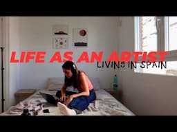 life as an artist living in Spain