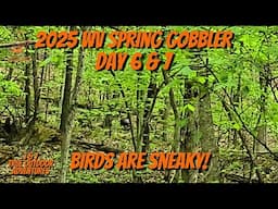 2025 WV Spring Gobbler Day 6 & 7 - Birds are Sneaky!