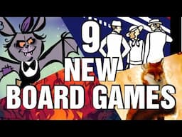 9 New Board Games
