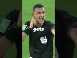 The most surprising yellow card in football ever..