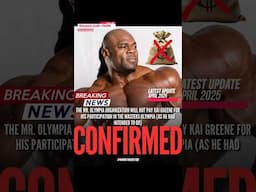 Kai Greene isn't getting paid #bodybuilding #fitness #gym #workout #training #mrolympia