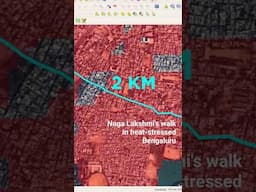 A #walk in #heatstress #bengaluru #climatechange #urbanheatisland #heatindex #realestate #lakes