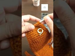 how to decrease knitting stitch #knitting #knittingpatterns #k2tog #tbl #shorts