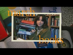 everything I read in march! (2025) mostly great books with one (big) exception...