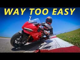 2025 Ducati Panigale V2S Track Test (Experienced Rider)