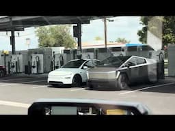 Tesla Trying to Sell Cars and Trucks at Superchargers! (PART 1)